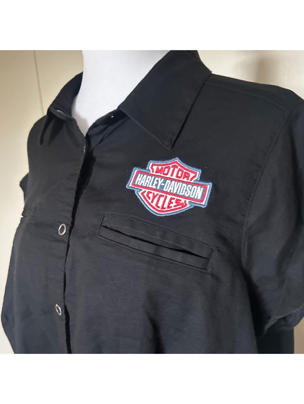Harley-Davidson Women’s snap shirt short sleeve XXL
